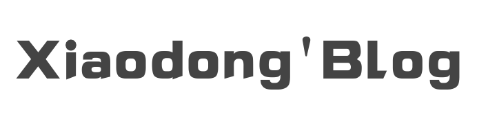 Xiaodong's Blog